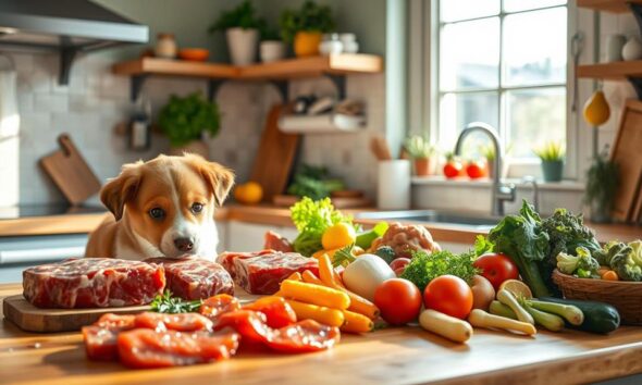 puppy raw food guidelines