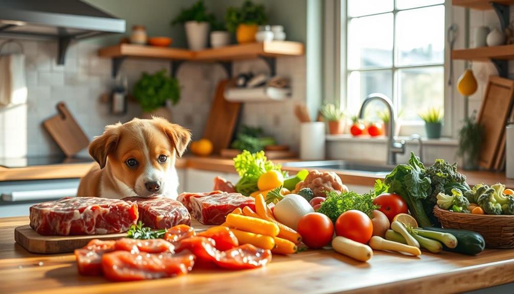 puppy raw food guidelines