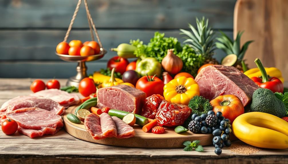 raw diet nutritional balance