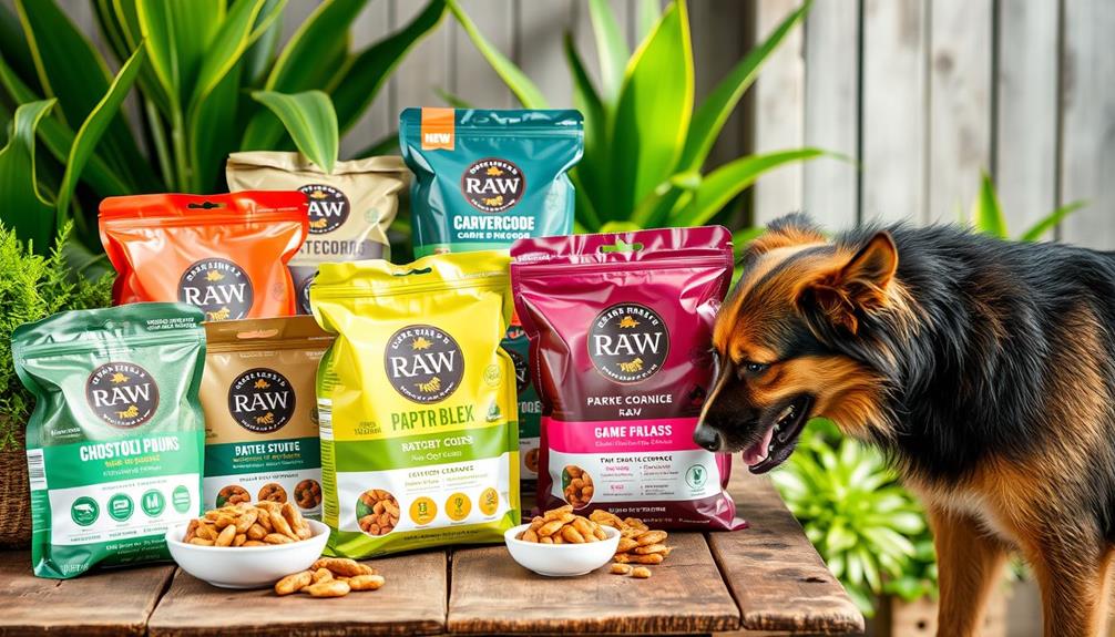 raw food brand offerings