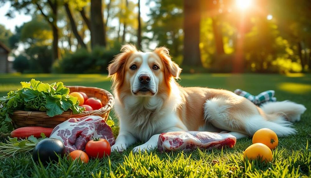 raw food calms dogs