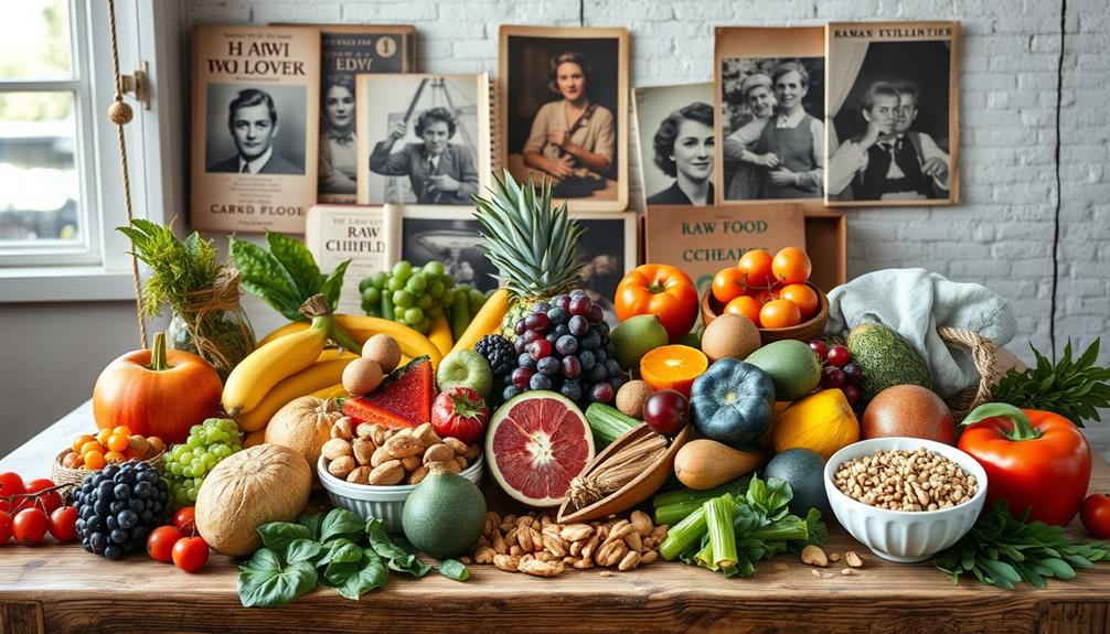 raw food diet history