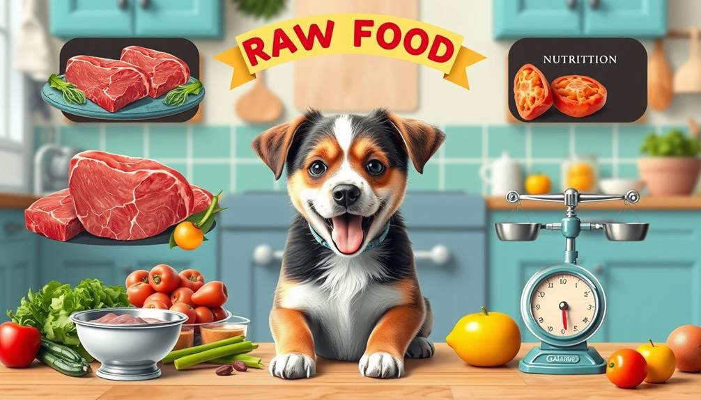 raw food dog calculator