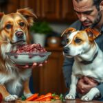 raw food dog stomach risks