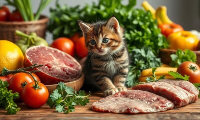 raw food guidelines for kittens