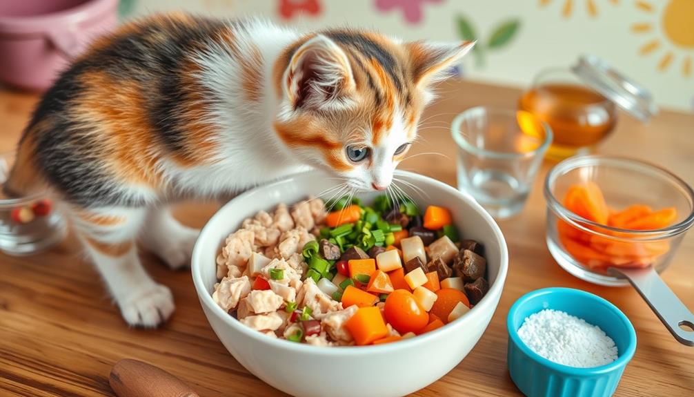 raw food guidelines for kittens