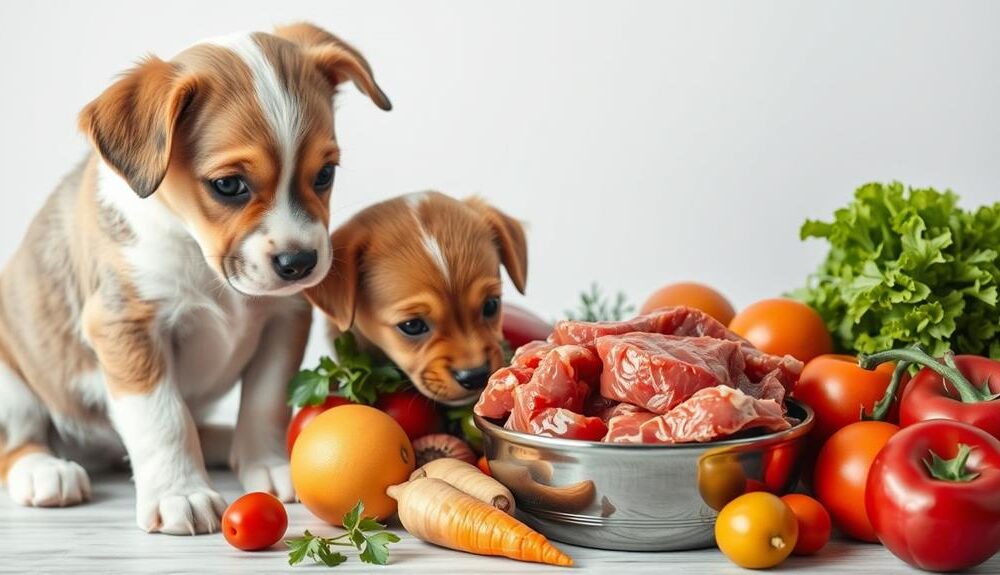 raw food risks for puppies