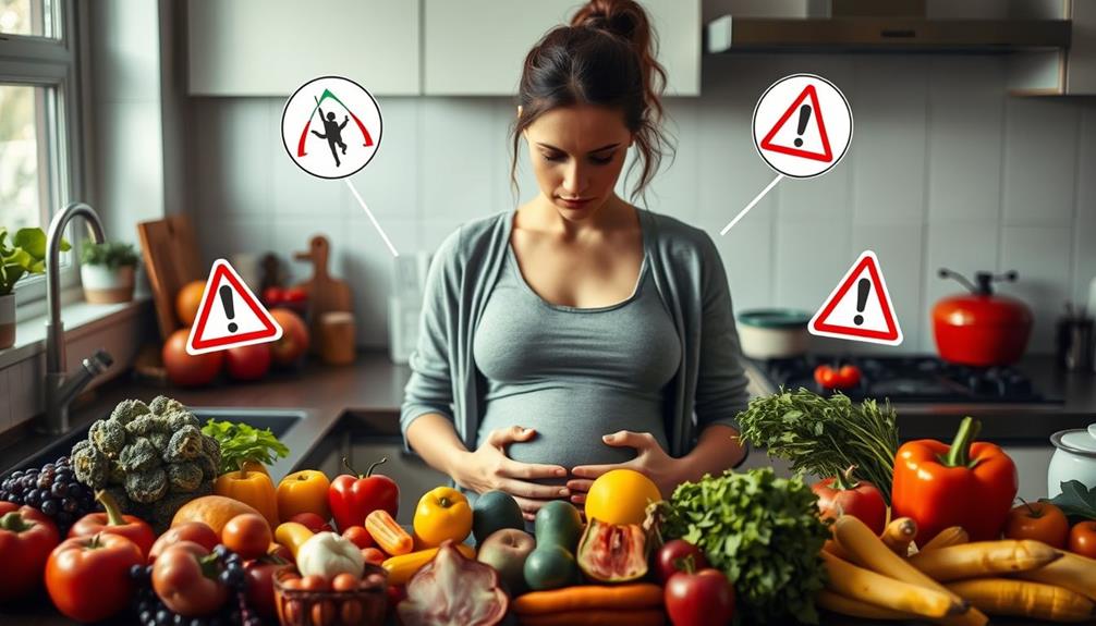 raw food risks pregnancy