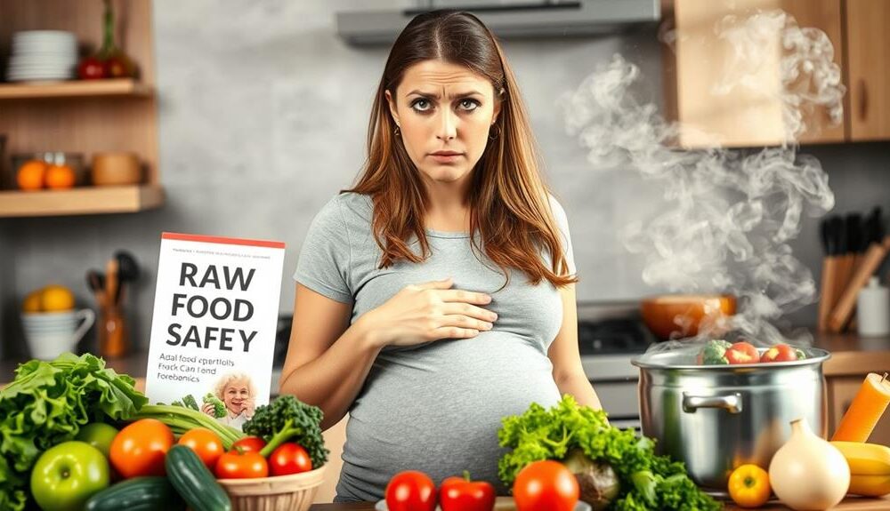 raw food risks pregnancy