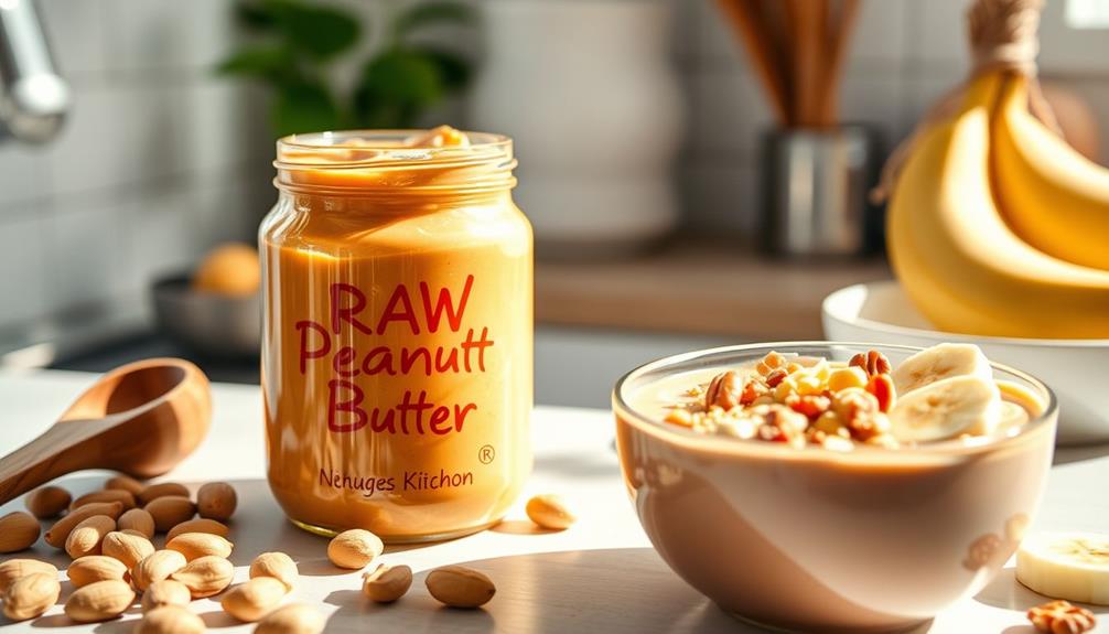 raw peanut butter integration