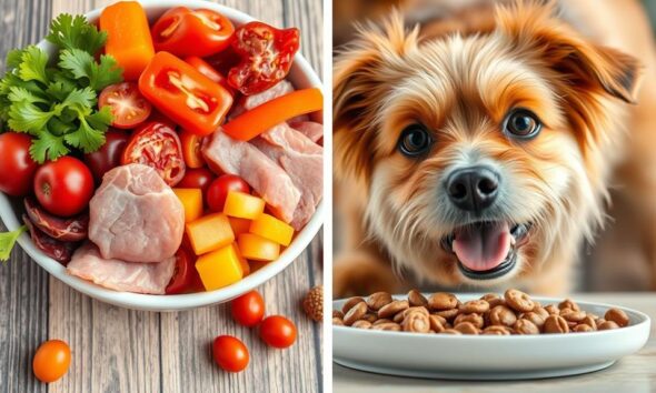 raw vs cooked dog diets