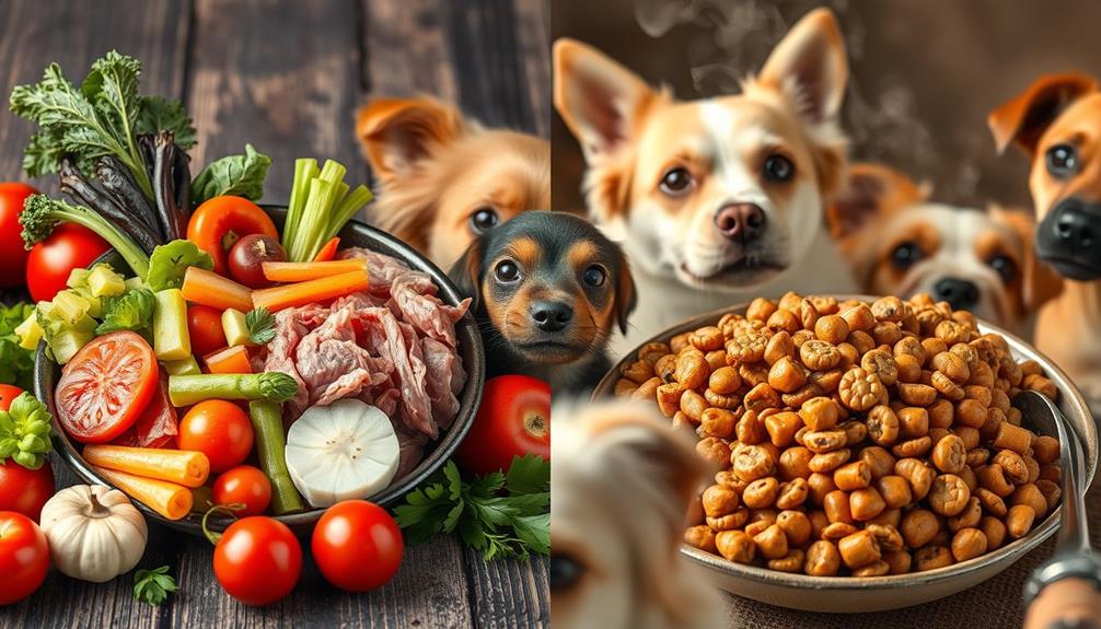 raw vs cooked dog diets