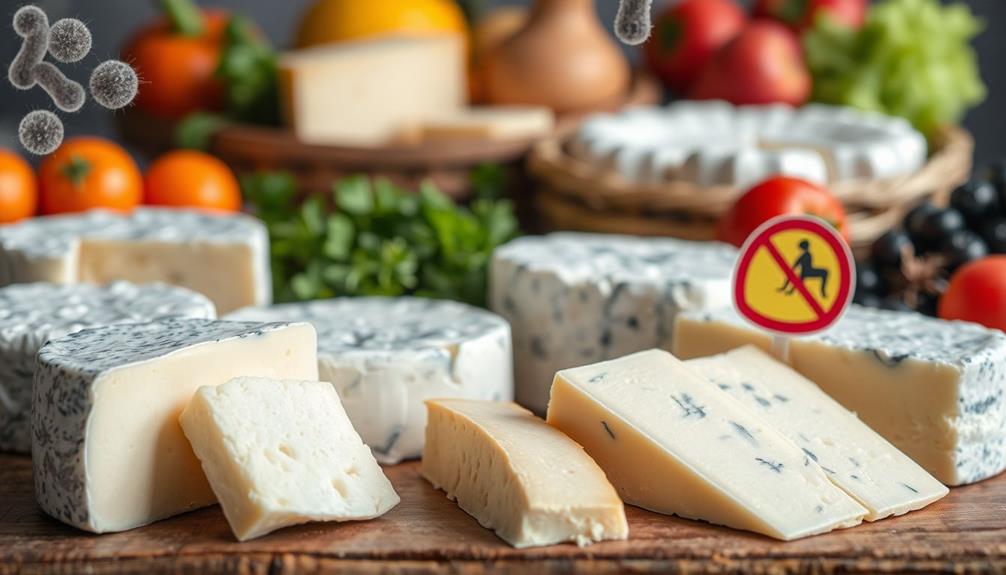 risks associated with soft cheeses