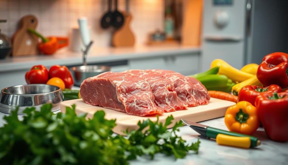 safe raw meat handling