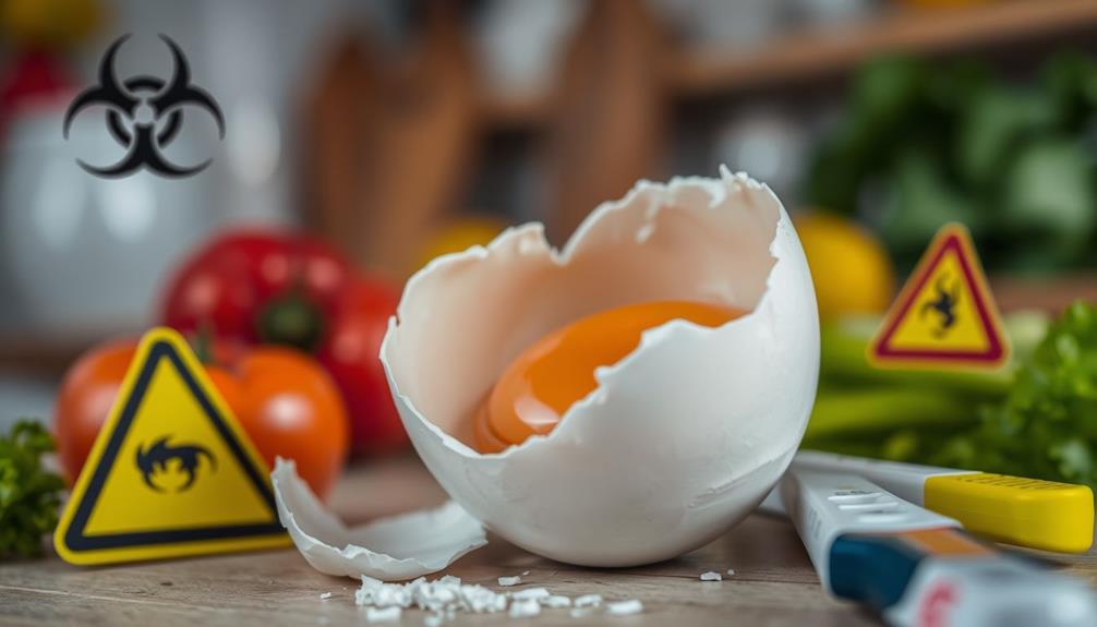 salmonella risk from eggs