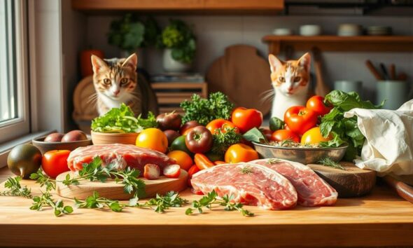 starting cat raw diet