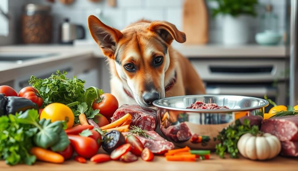 switching dog to raw food