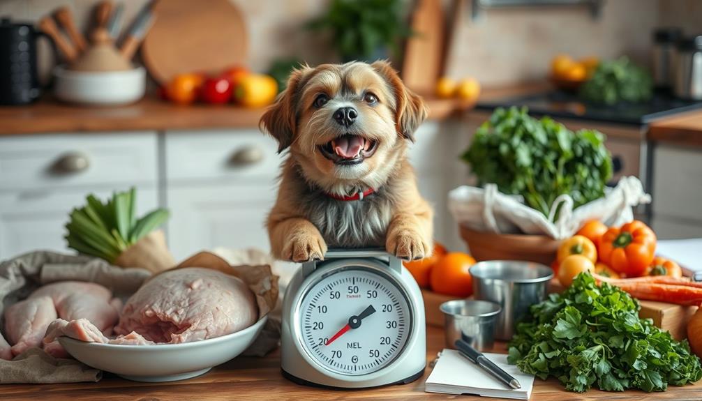 tracking canine weight management