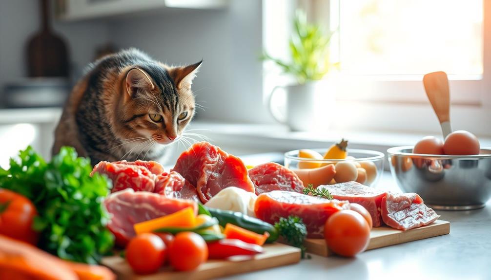 transitioning cats to raw food