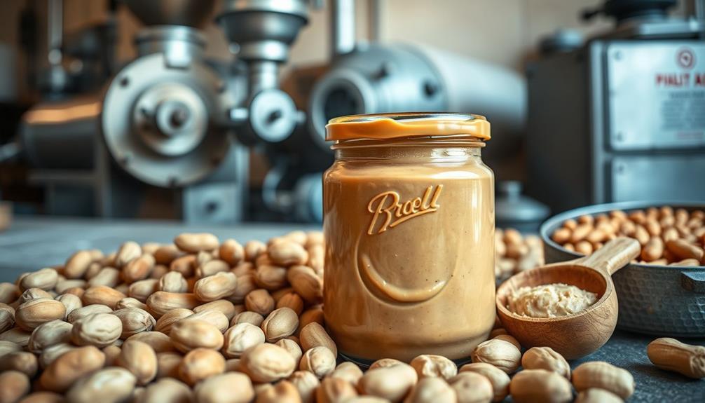 understanding peanut butter production