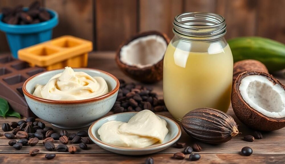 cacao butter versus coconut oil