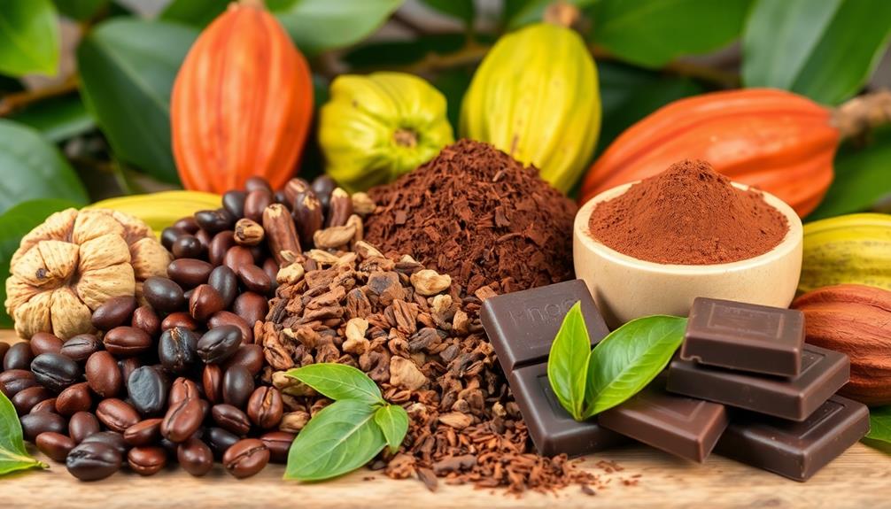 cacao products diverse applications