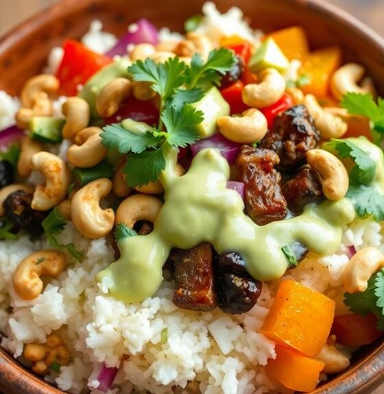 cauliflower bowl fried rice