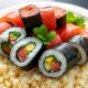 cauliflower rice sushi rolls