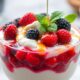 coconut yogurt berry compote