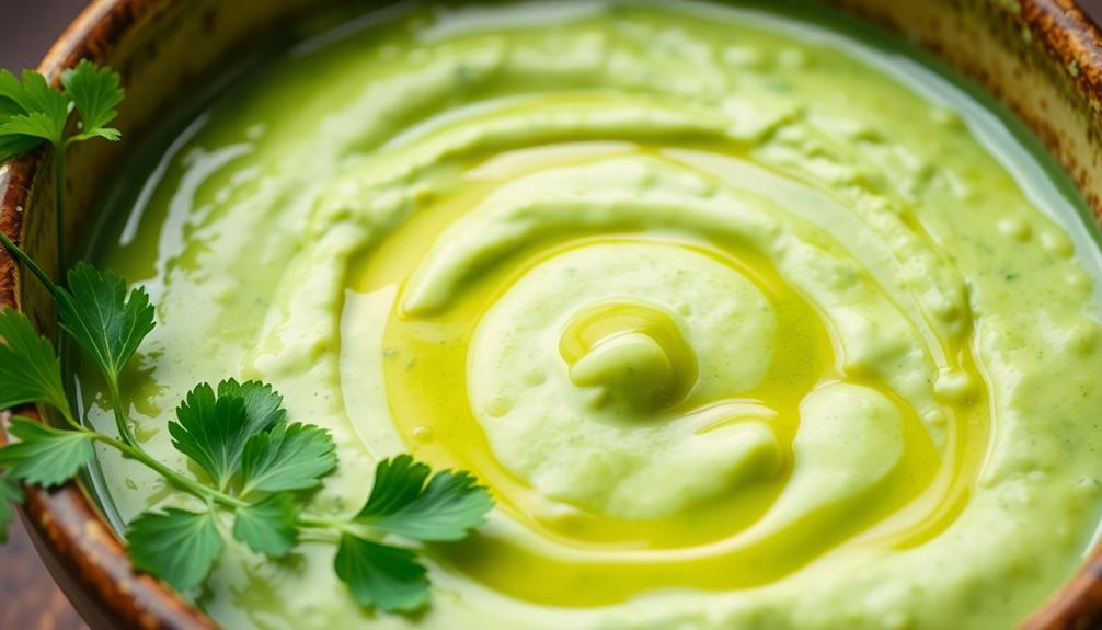 creamy avocado cilantro dressing