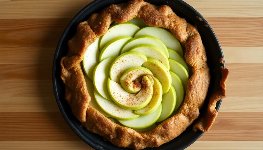 date crust apple pie