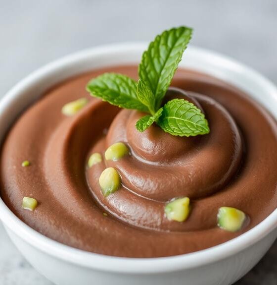 decadent chocolate avocado dessert