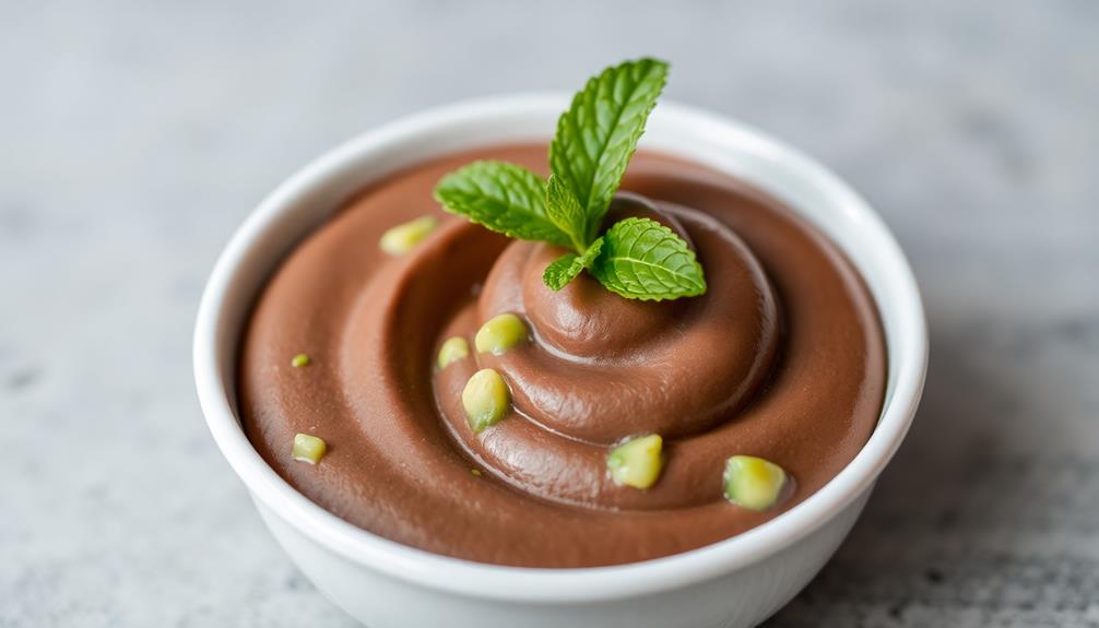 decadent chocolate avocado dessert