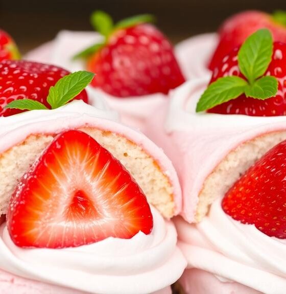 delicious strawberry dessert bites