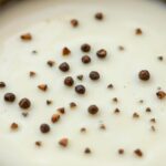 homemade creamy condiment preparation