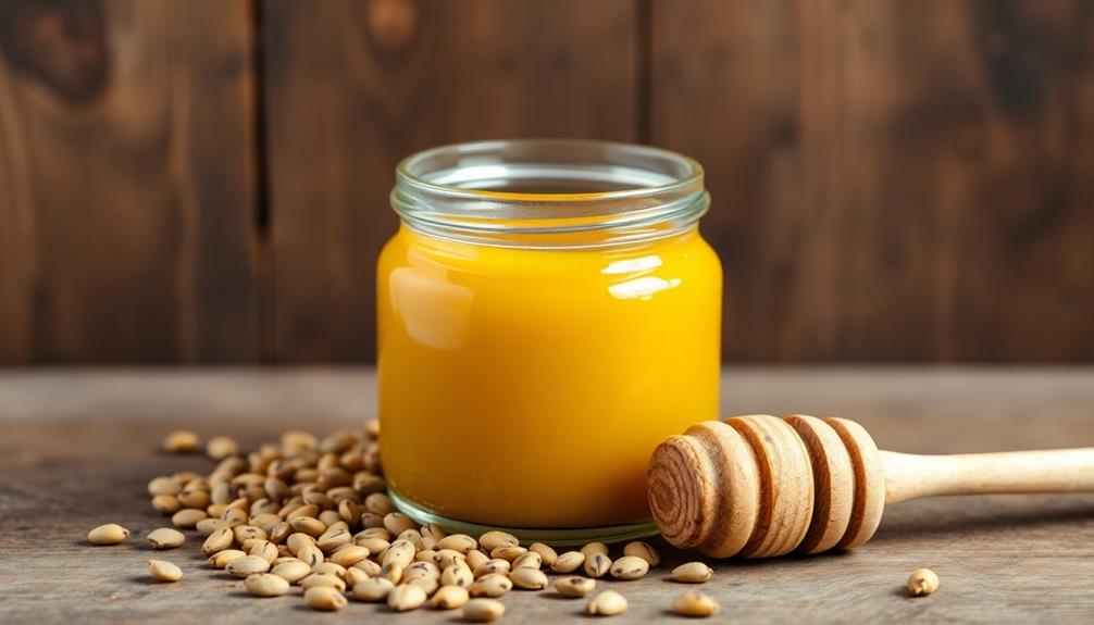 honey infused mustard condiment