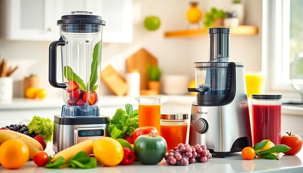 juicers and blenders comparison