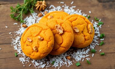 nutritious carrot cake cookies