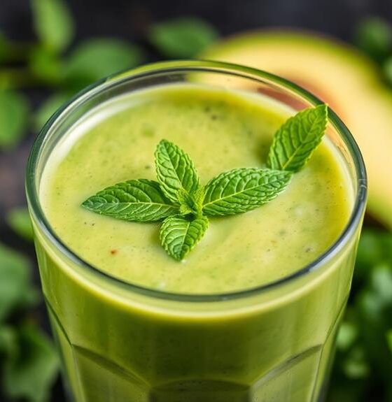 nutritious green smoothie blend