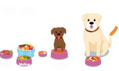 pet size raw food guide