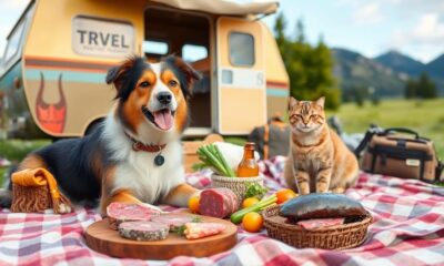 pet travel raw food diets