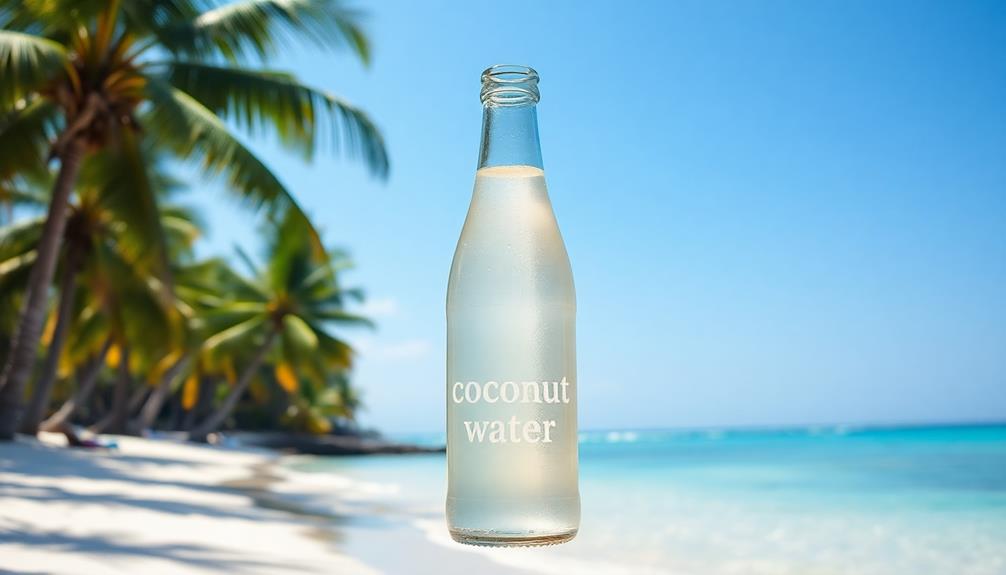 refreshing hydration coconut beverage