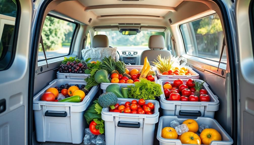 safe raw food transport