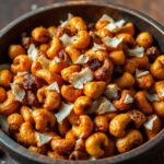 savory coconut curry snack mix