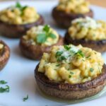 savory stuffed mushroom appetizer