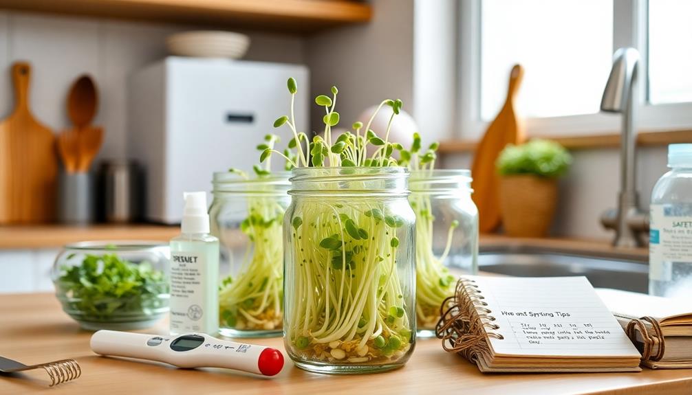 sprouting safety measures explained