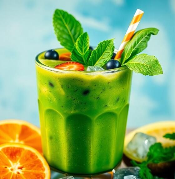 tropical green smoothie recipe