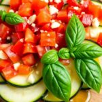 zucchini bruschetta bites recipe