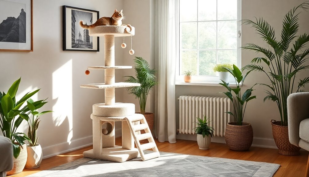 cat tree selection factors