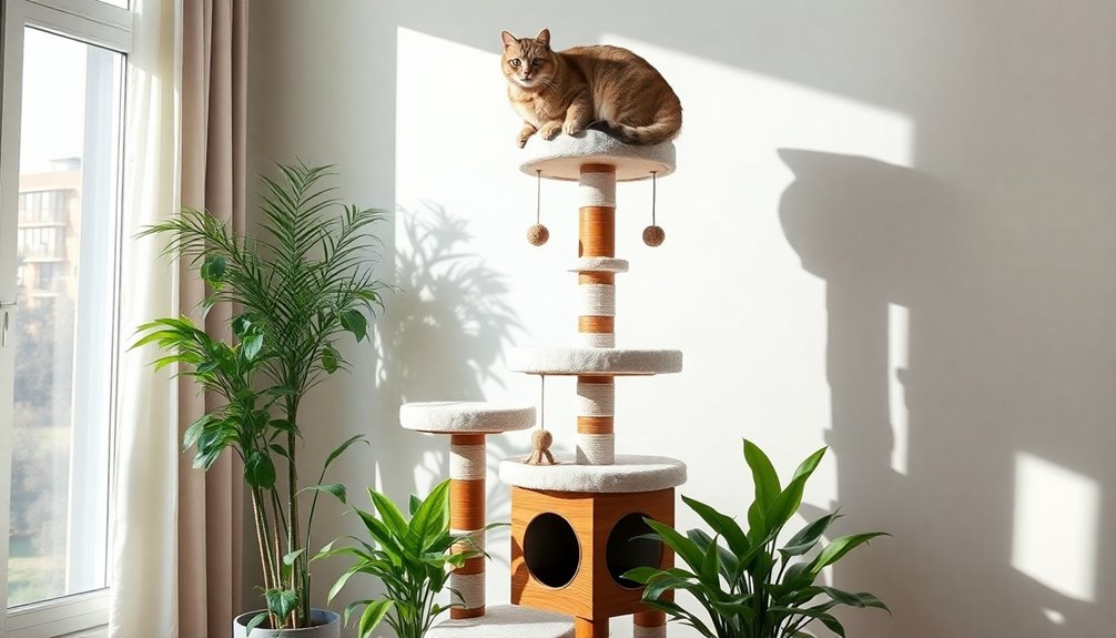 cat trees for comfort